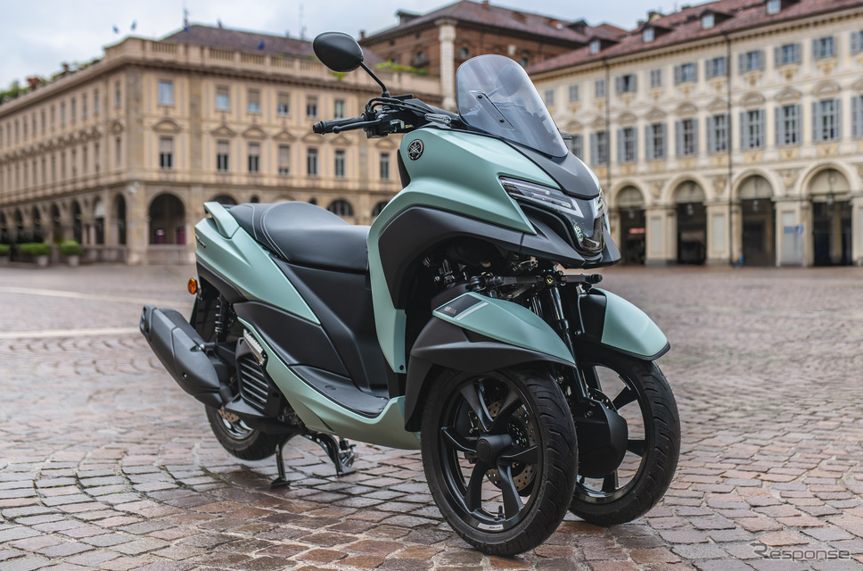 ヤマハ トリシティ125 2025年モデル(欧州仕様)《photo by Yamaha Motor》