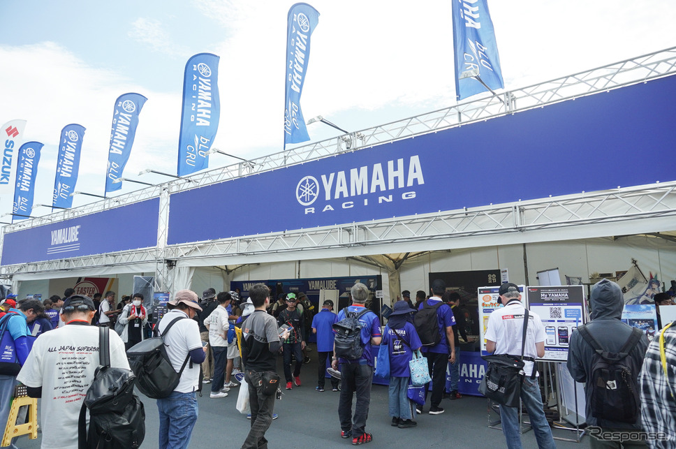 鈴鹿8耐2024、ヤマハブース《写真撮影 宮崎壮人》