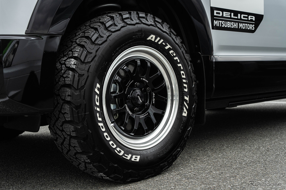 MITSUBISHI デリカD:5 × レイズ A-LAP 07X《写真撮影 望月勇輝》