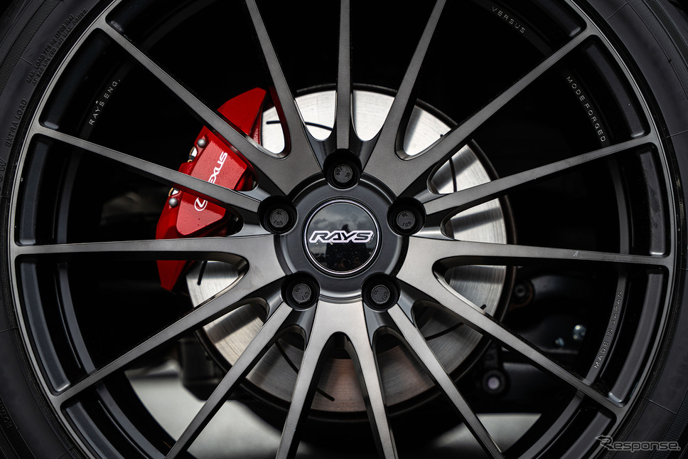 LEXUS LBX × レイズ VMF L-01《写真撮影 望月勇輝》