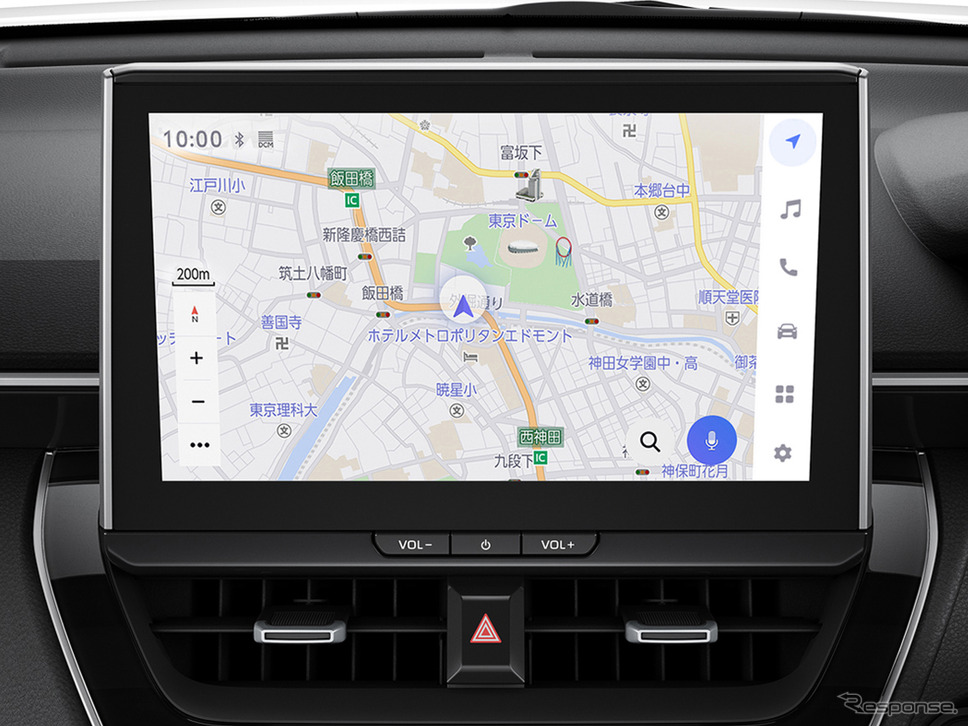 10.5インチディスプレイオーディオ《写真提供 トヨタ自動車》