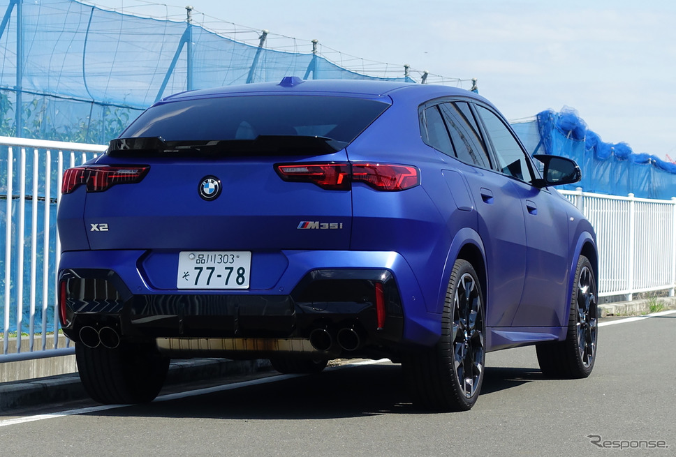 BMW X2 M35i xDrive《写真撮影 中村孝仁》