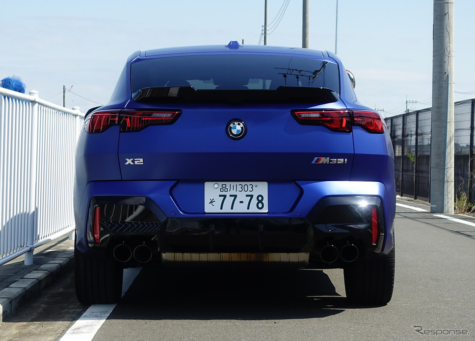 BMW X2 M35i xDrive《写真撮影 中村孝仁》