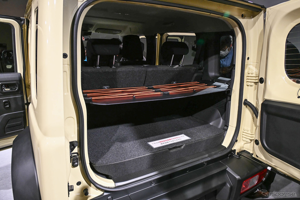 スズキ ジムニーノマドの荷室《写真撮影 中野英幸》