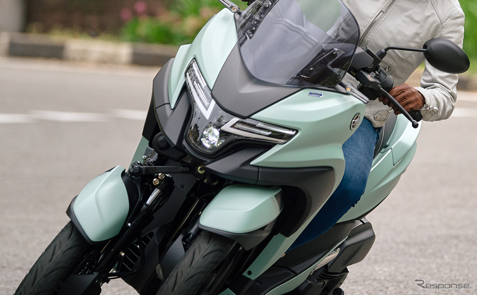 ヤマハ トリシティ125 2025年モデル(欧州仕様)《photo by Yamaha Motor》