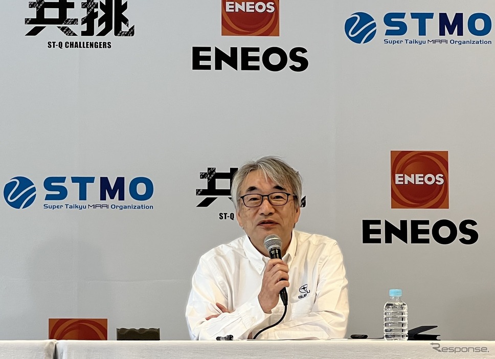 スバル取締役専務執行役員CTOの藤貫哲郎氏《写真撮影 吉田瑶子》