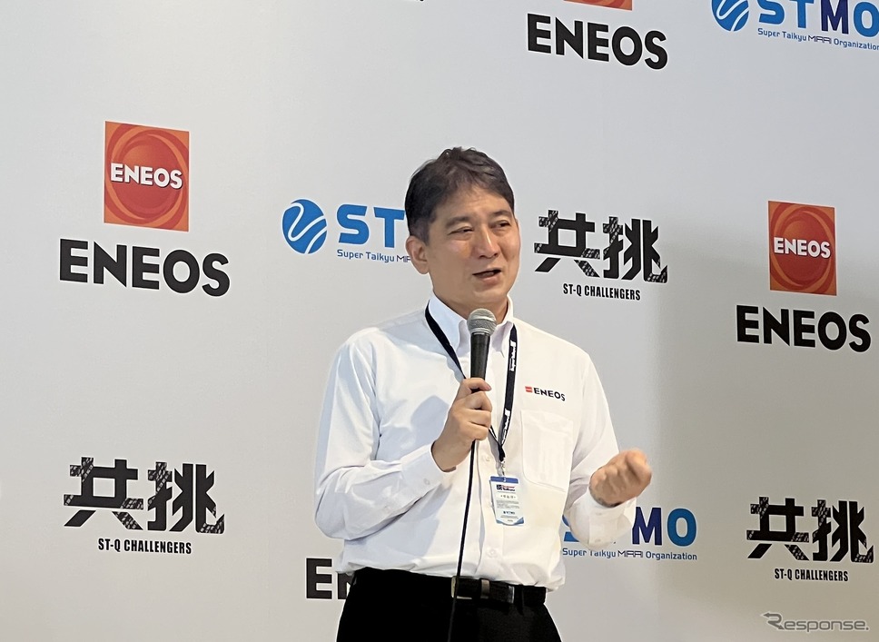 ENEOSホールディングス常務執行役員CTOの藤山優一郎氏《写真撮影 吉田瑶子》