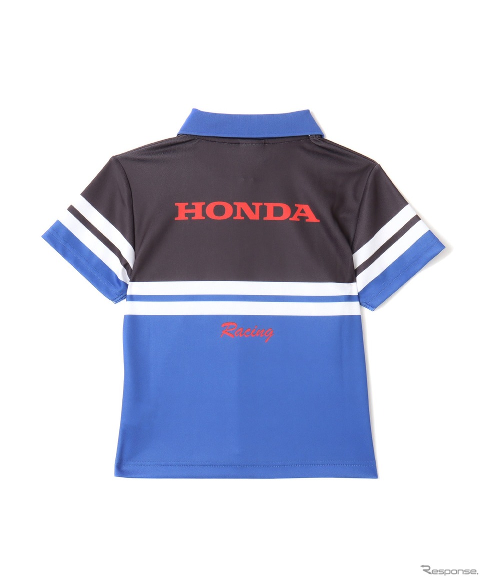 HONDA x atmos pink Racing Polo Shirt《写真提供 Foot Locker atmos Japan合同会社》