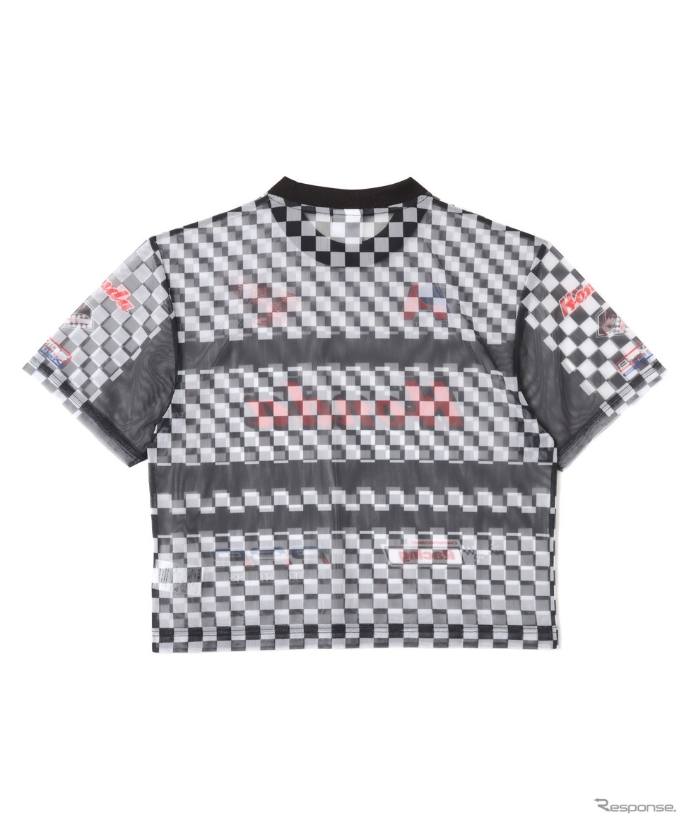 HONDA x atmos pink Racing See-through T-shirt《写真提供 Foot Locker atmos Japan合同会社》
