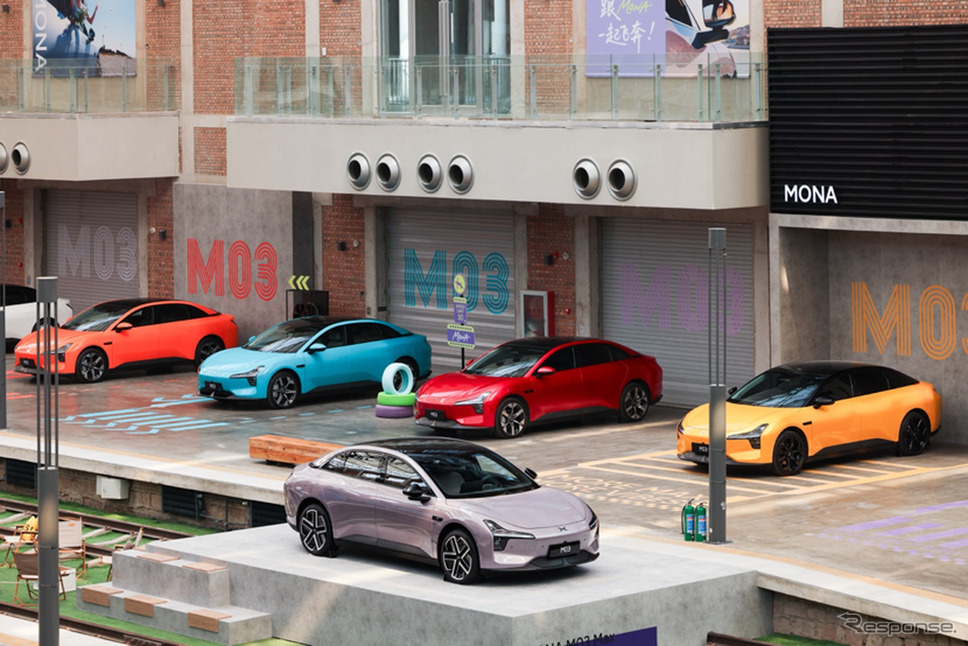 XPENG(シャオペン、小鵬汽車)の『MONA M03 Max』の2025年モデル《photo by XPENG》
