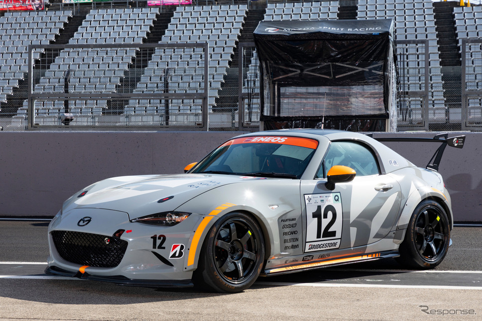 「ENEOSスーパー耐久シリーズ2025年Empowered by BRIDGESTONE」に参戦した「MAZDA SPIRIT RACING RS FUTURE CONCEPT」《写真提供 マツダ》