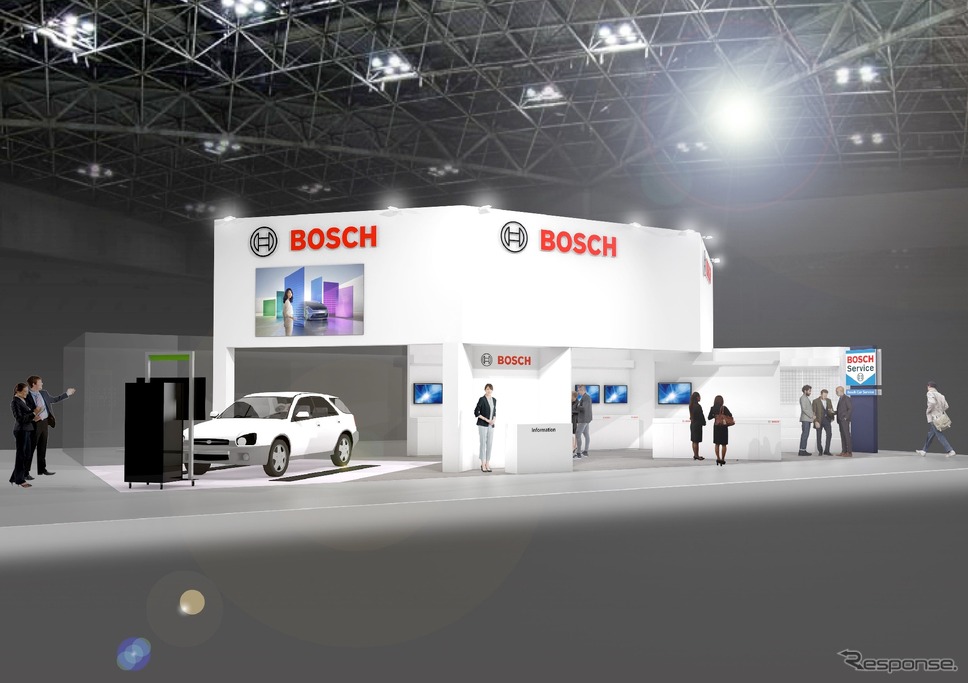 ボッシュのオートサービスショー2025ブースイメージ《写真提供 ボッシュ》