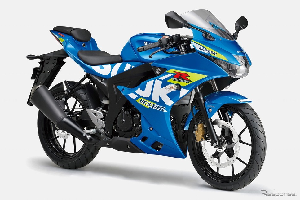 スズキ GSX-R125 ABS(トリトンブルーメタリック)《写真提供 スズキ》