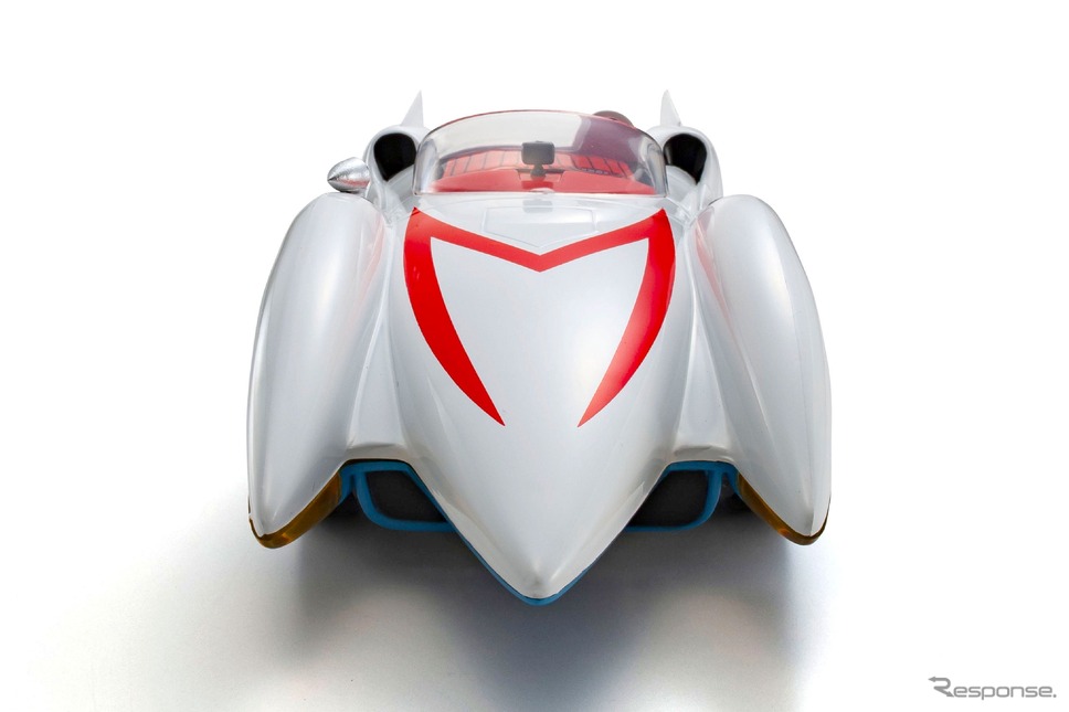 「京商エッグ」の手のひらサイズのトイラジ「FIRST MINI-Z マッハGoGoGo」《写真提供 京商》