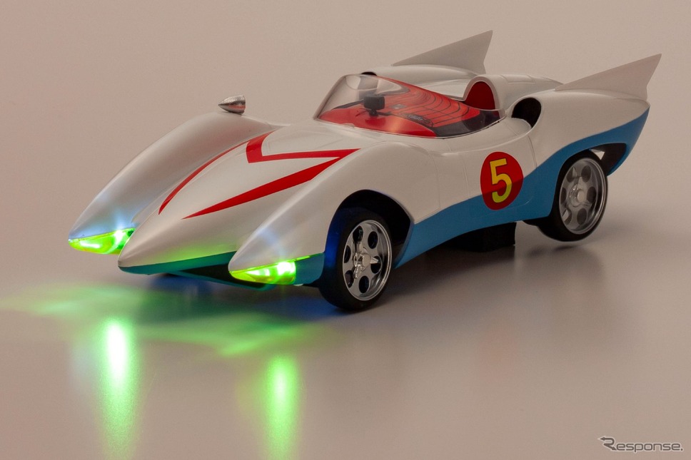 「京商エッグ」の手のひらサイズのトイラジ「FIRST MINI-Z マッハGoGoGo」《写真提供 京商》