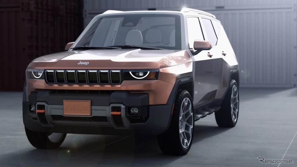 ジープ レネゲード 次期型の予想CG《MALTE DESIGN/APOLLO》