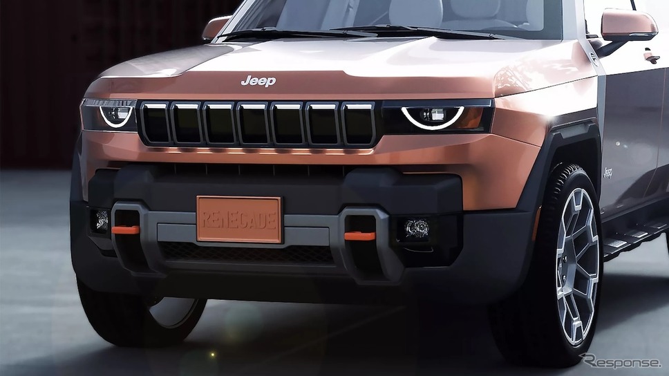 ジープ レネゲード 次期型の予想CG《MALTE DESIGN/APOLLO》