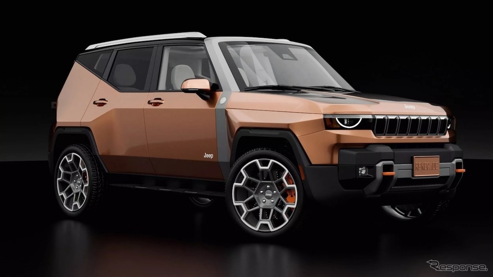 ジープ レネゲード 次期型の予想CG《MALTE DESIGN/APOLLO》