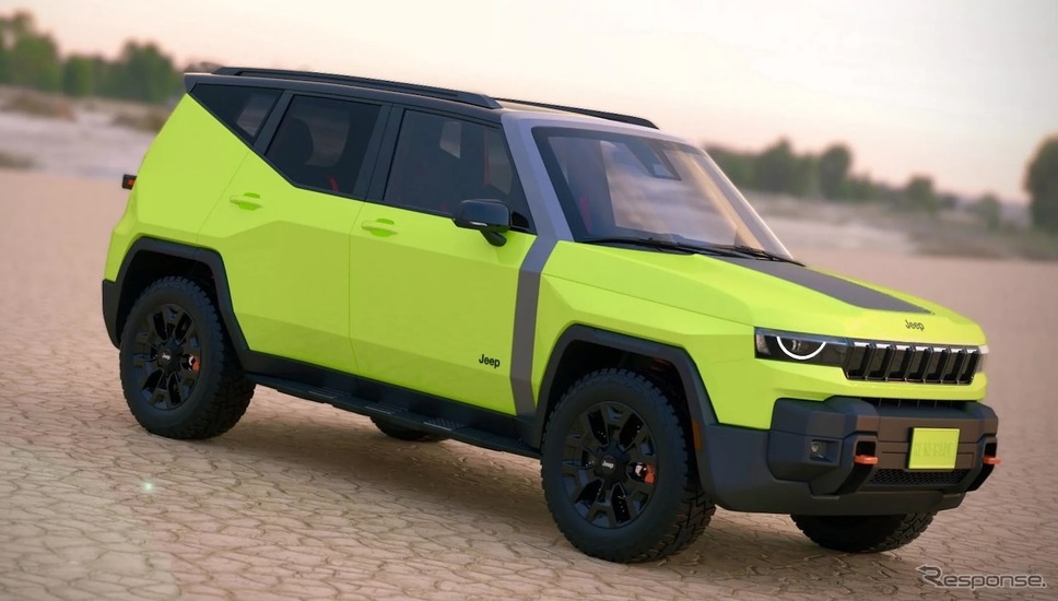 ジープ レネゲード 次期型の予想CG《MALTE DESIGN/APOLLO》
