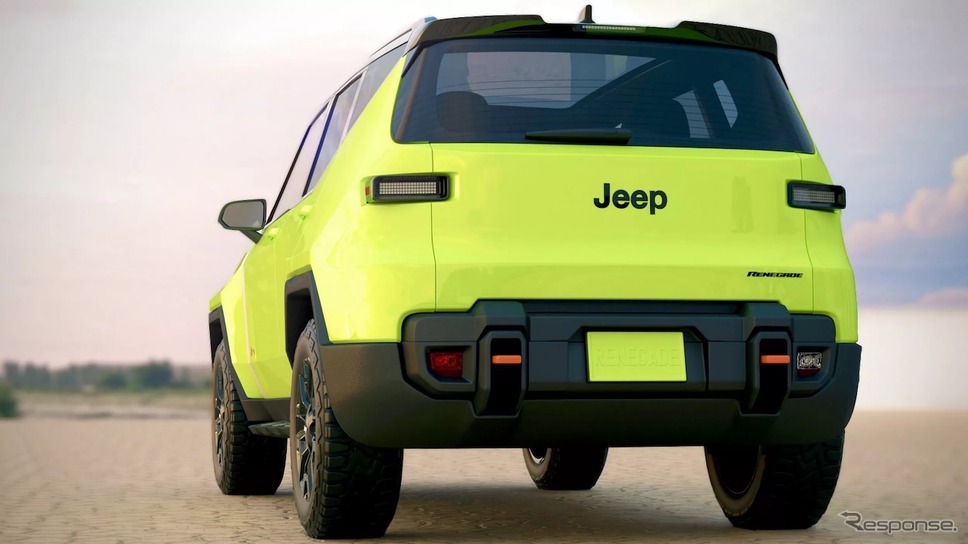 ジープ レネゲード 次期型の予想CG《MALTE DESIGN/APOLLO》