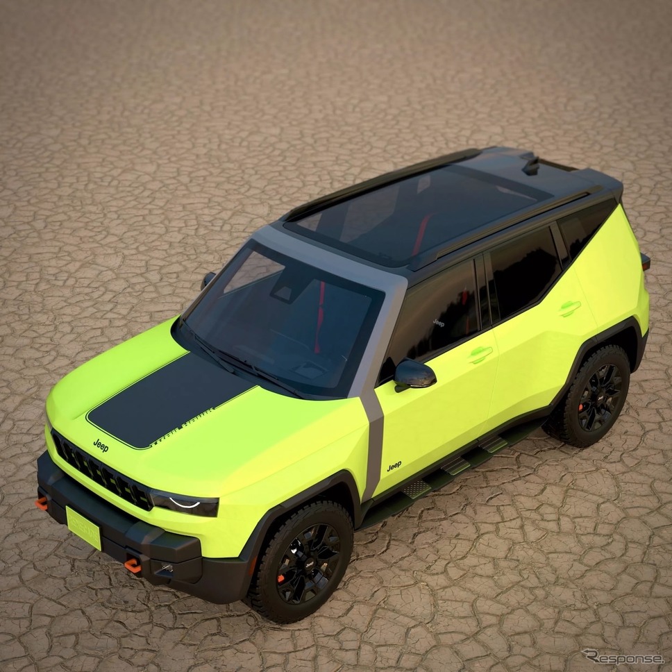 ジープ レネゲード 次期型の予想CG《MALTE DESIGN/APOLLO》