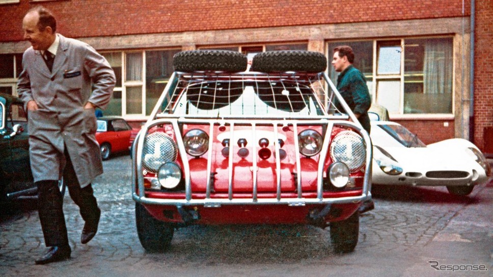 1968年にはロンドン・シドニーマラソン用に『911』をラリー仕様に改造《photo by Porsche》