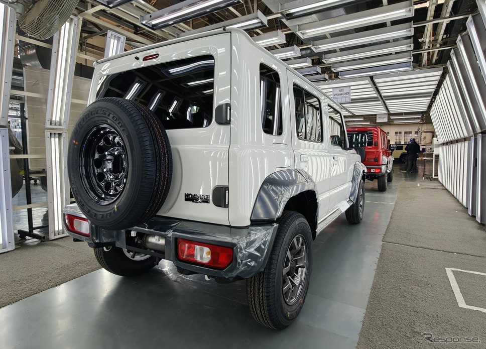 『ジムニーノマド』を生産するインドのマルチスズキ工場《photo by Maruti Suzuki》