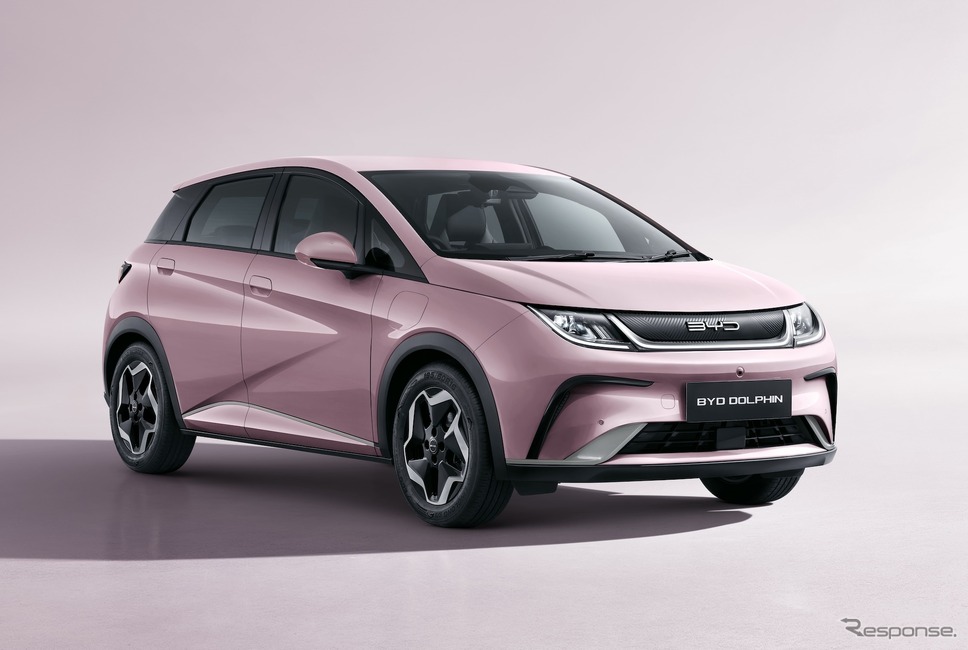 BYD『ドルフィン』の特別限定車「グレイトフル ピンク」と「ロングレンジ グレイトフル ピンク」発表《写真提供 BYD Auto Japan》