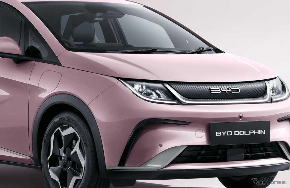 BYD『ドルフィン』の特別限定車「グレイトフル ピンク」と「ロングレンジ グレイトフル ピンク」発表《写真提供 BYD Auto Japan》