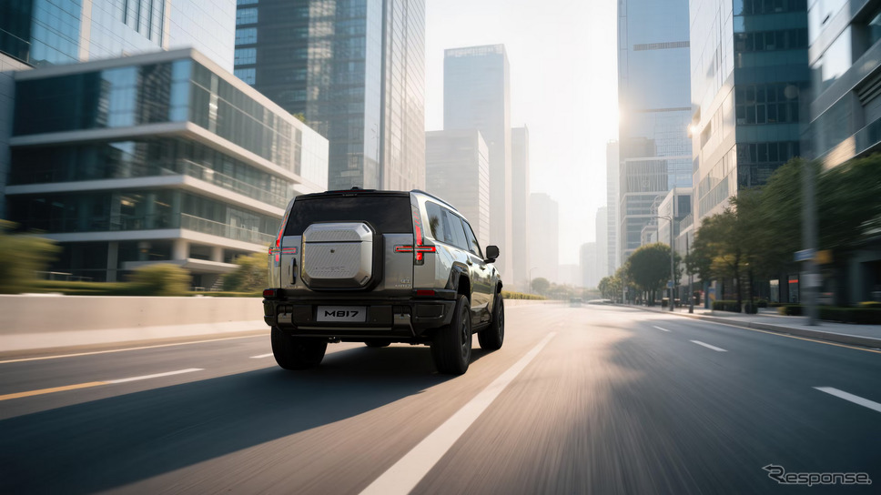 東風猛士の新型オフロード電動SUV『M817』《photo by DMC》