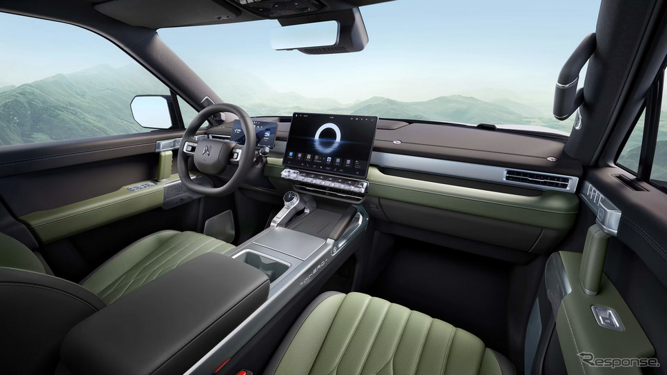 東風猛士の新型オフロード電動SUV『M817』《photo by DMC》