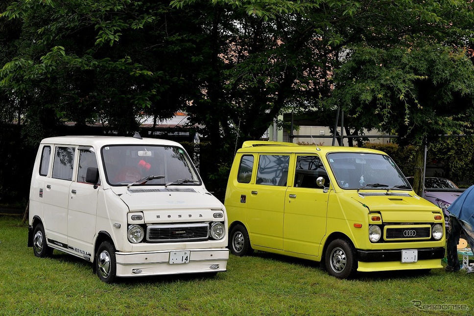 昭和平成/軽自動車&普通車展示会in道の駅アグリパークゆめすぎと《写真撮影 嶽宮三郎》