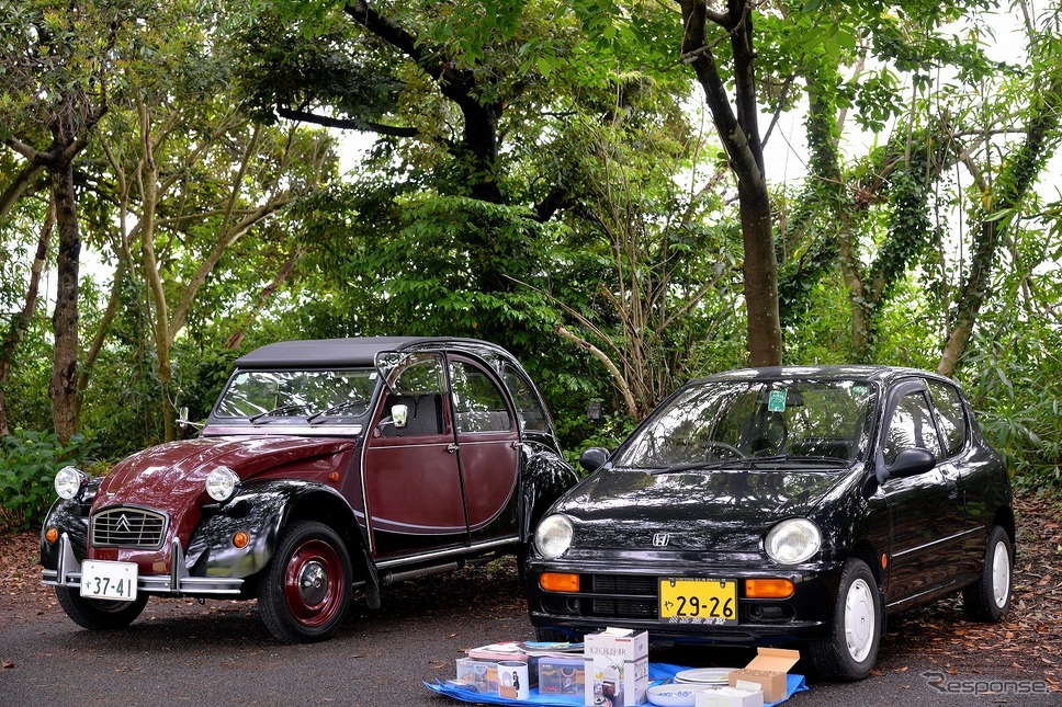 昭和平成/軽自動車&普通車展示会in道の駅アグリパークゆめすぎと《写真撮影 嶽宮三郎》