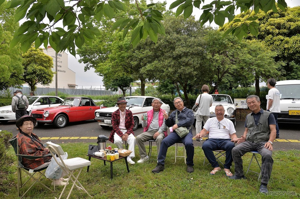 昭和平成/軽自動車&普通車展示会in道の駅アグリパークゆめすぎと《写真撮影 嶽宮三郎》