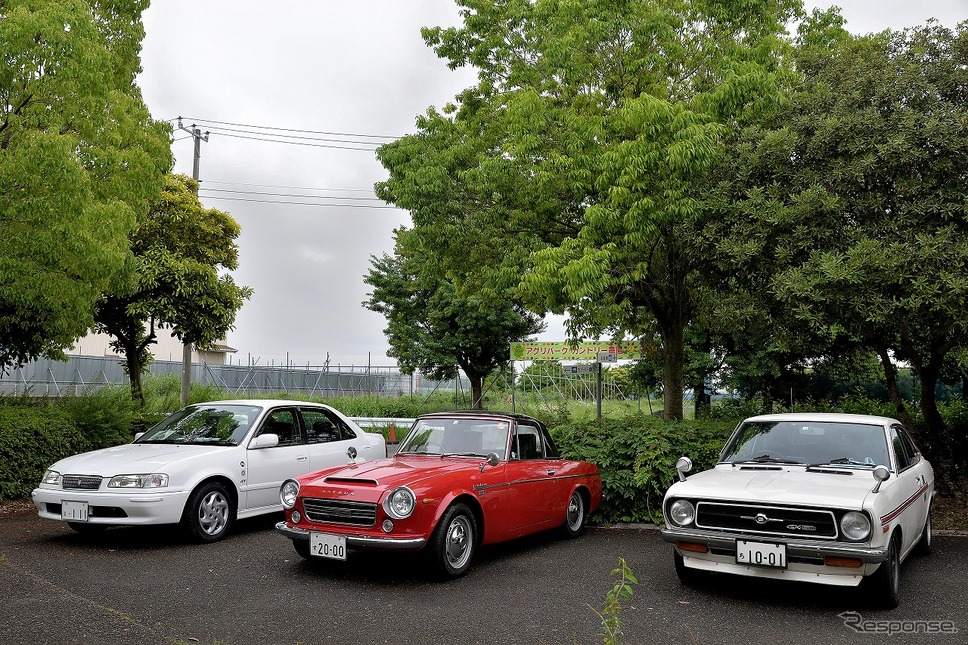 昭和平成/軽自動車&普通車展示会in道の駅アグリパークゆめすぎと《写真撮影 嶽宮三郎》