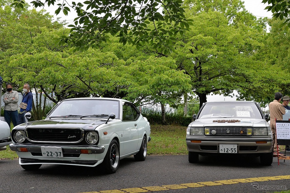 昭和平成/軽自動車&普通車展示会in道の駅アグリパークゆめすぎと《写真撮影 嶽宮三郎》