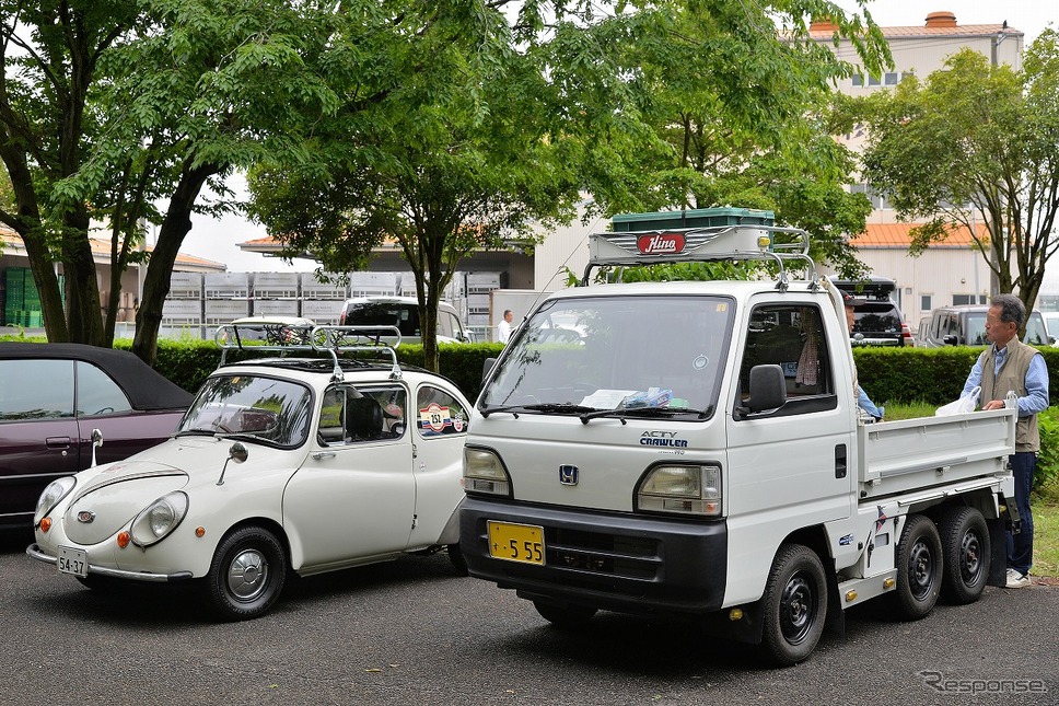 昭和平成/軽自動車&普通車展示会in道の駅アグリパークゆめすぎと《写真撮影 嶽宮三郎》