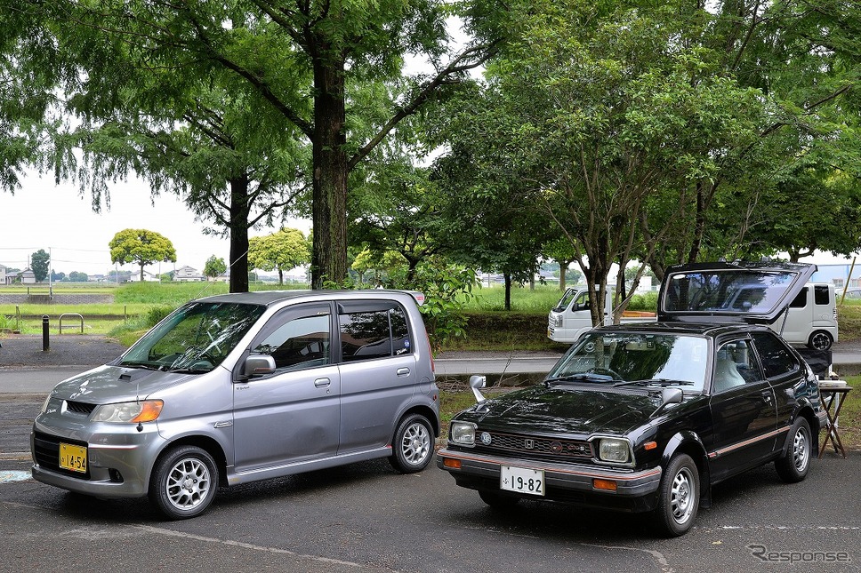 昭和平成/軽自動車&普通車展示会in道の駅アグリパークゆめすぎと《写真撮影 嶽宮三郎》