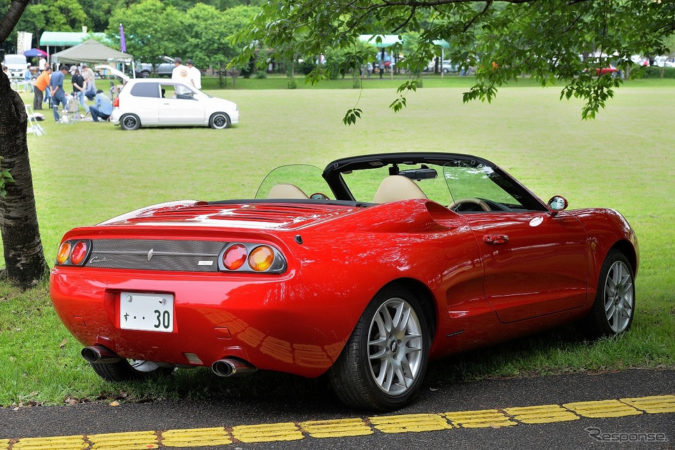 昭和平成/軽自動車&普通車展示会in道の駅アグリパークゆめすぎと《写真撮影 嶽宮三郎》