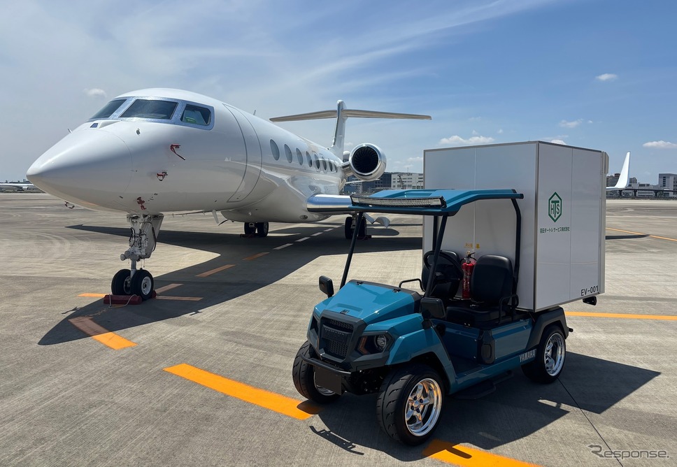 ヤマハ発動機が羽田空港で実証実験をおこなう低速電動車両「DIAPASON C310」《写真提供 ヤマハ発動機》