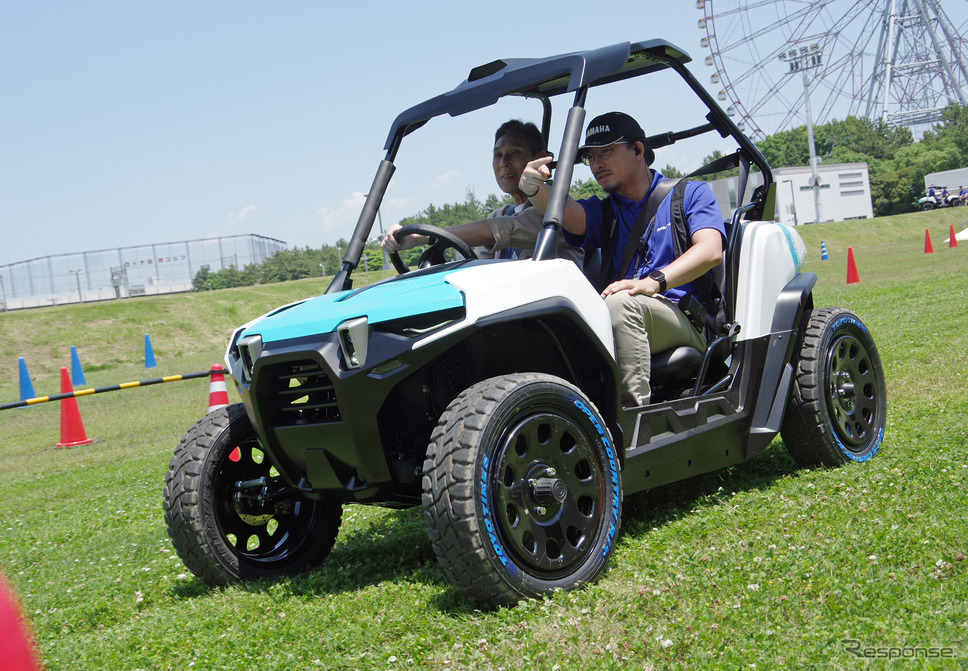 ヤマハの小型電動モビリティ「DIAPASON C580」《写真撮影 宮崎壮人》