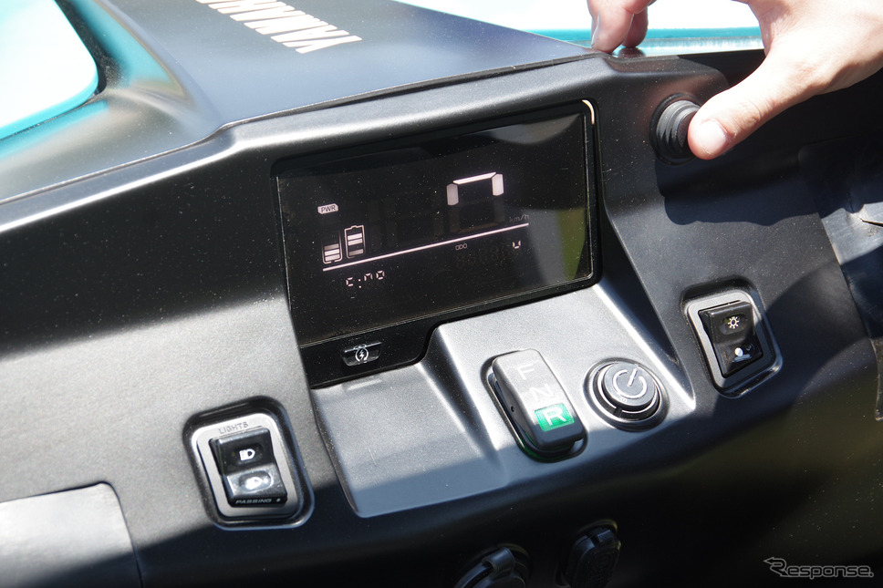 ヤマハの小型電動モビリティ「DIAPASON C580」《写真撮影 宮崎壮人》