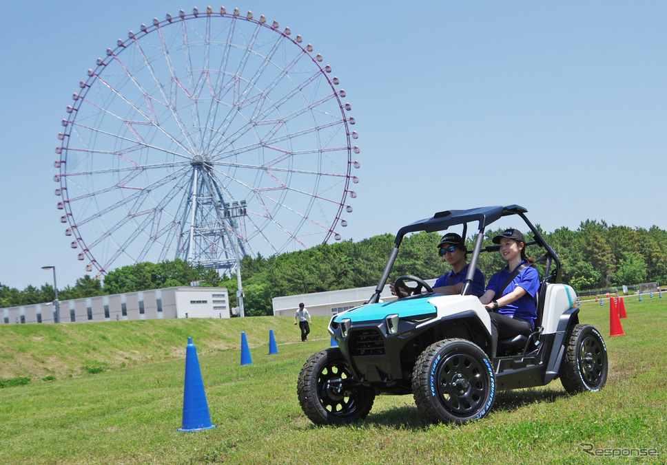 ヤマハの小型電動モビリティ「DIAPASON C580」《写真撮影 宮崎壮人》