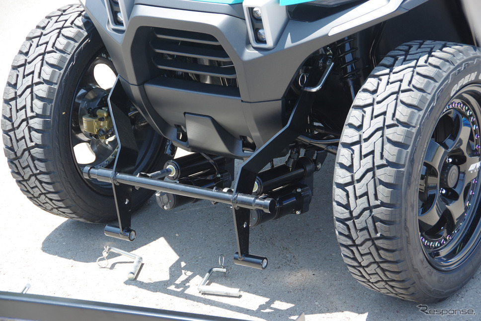 ヤマハの小型電動モビリティ「DIAPASON C580」《写真撮影 宮崎壮人》