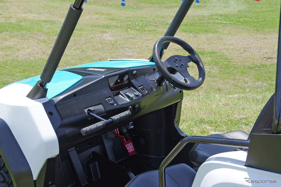 ヤマハの小型電動モビリティ「DIAPASON C580」《写真撮影 宮崎壮人》
