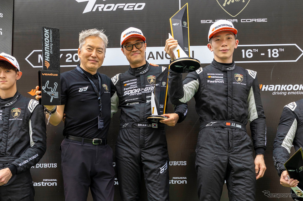 ランボルギーニ・スーパートロフェオ《photo by hankook》