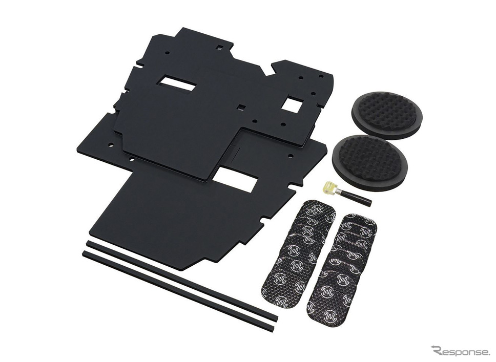 40系『アル/ヴェル』用デッドニングキット、ビートソニック「Air Baffle」《写真提供 ビートソニック》