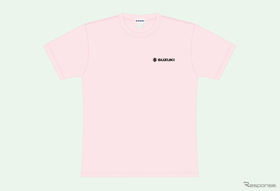 隼駅まつりオリジナルTシャツ(ベビーピンク)《写真提供 スズキ》