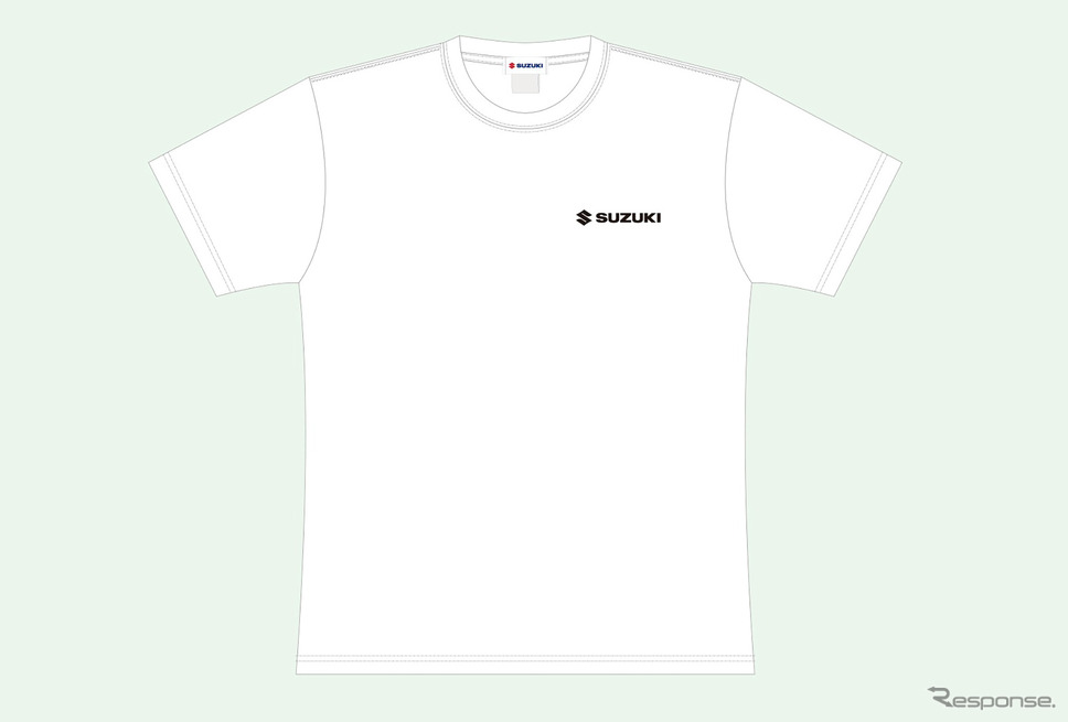 隼駅まつりオリジナルTシャツ(ホワイト)《写真提供 スズキ》