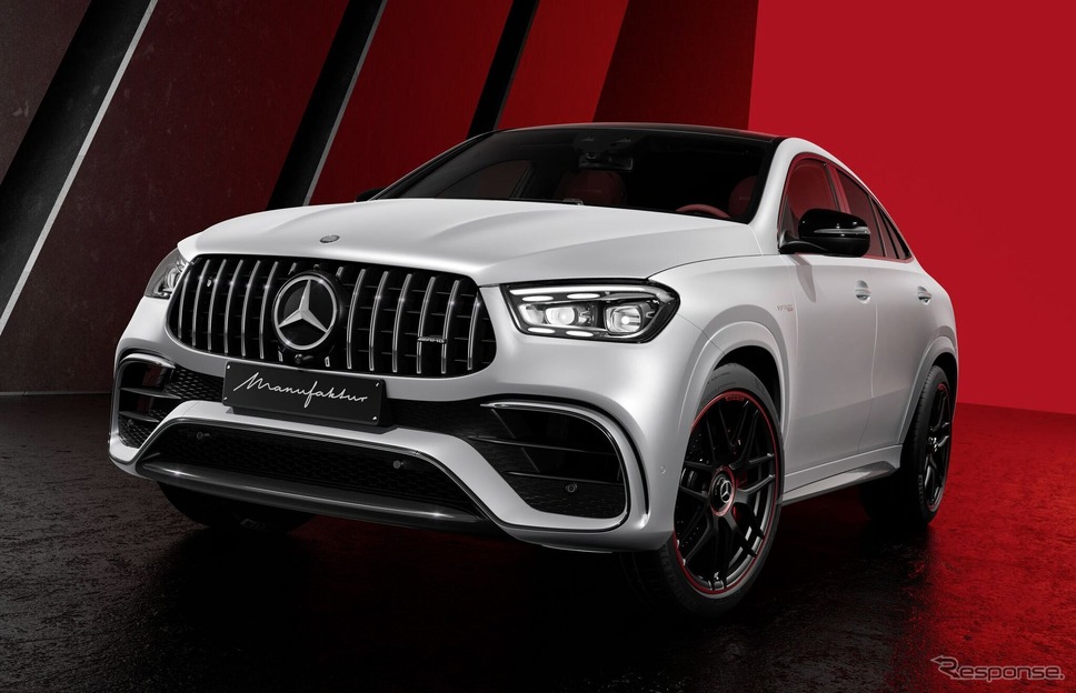メルセデスAMG GLE 63 S クーペ「マヌファクトゥーア・アークティックシルバー・エディション」《photo by Mercedes-Benz》